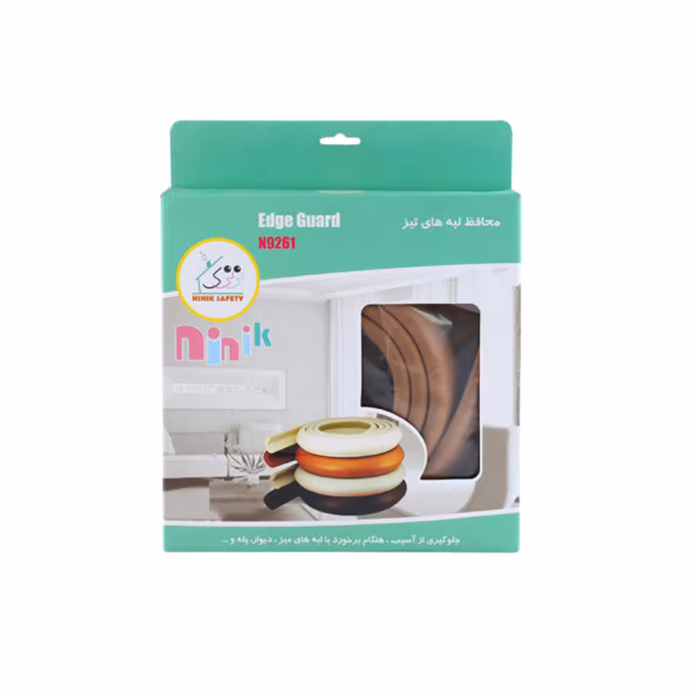 محافظ لبه های تیز ال شکل سایز بزرگ نی نی ک ninik بسته 1متری