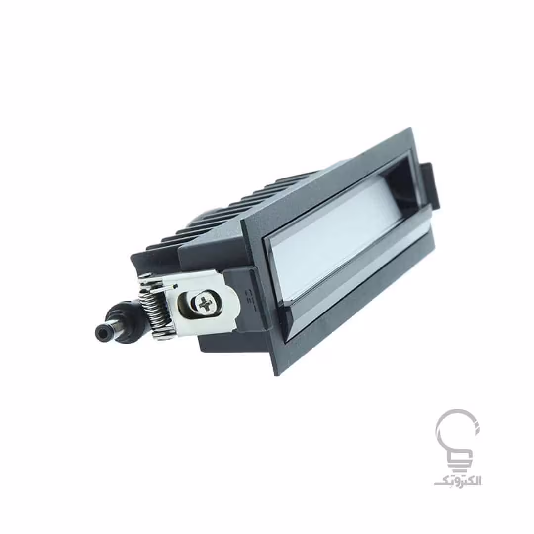 چراغ COB توکار خطی تابش جانبی 12 وات اکووات