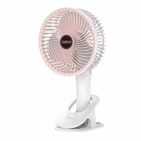 پنکه شارژی مدل Circulation Clamp Fan-2000 ظرفیت 1200 میلی آمپر ساعت | چاوه