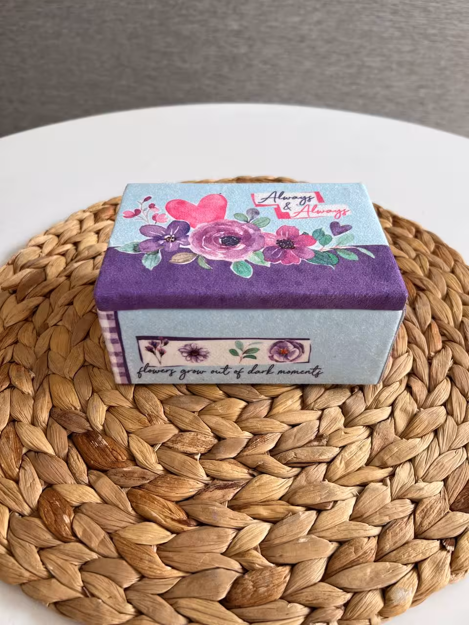 جعبه فانتزی مخملی سایز دو کد 28