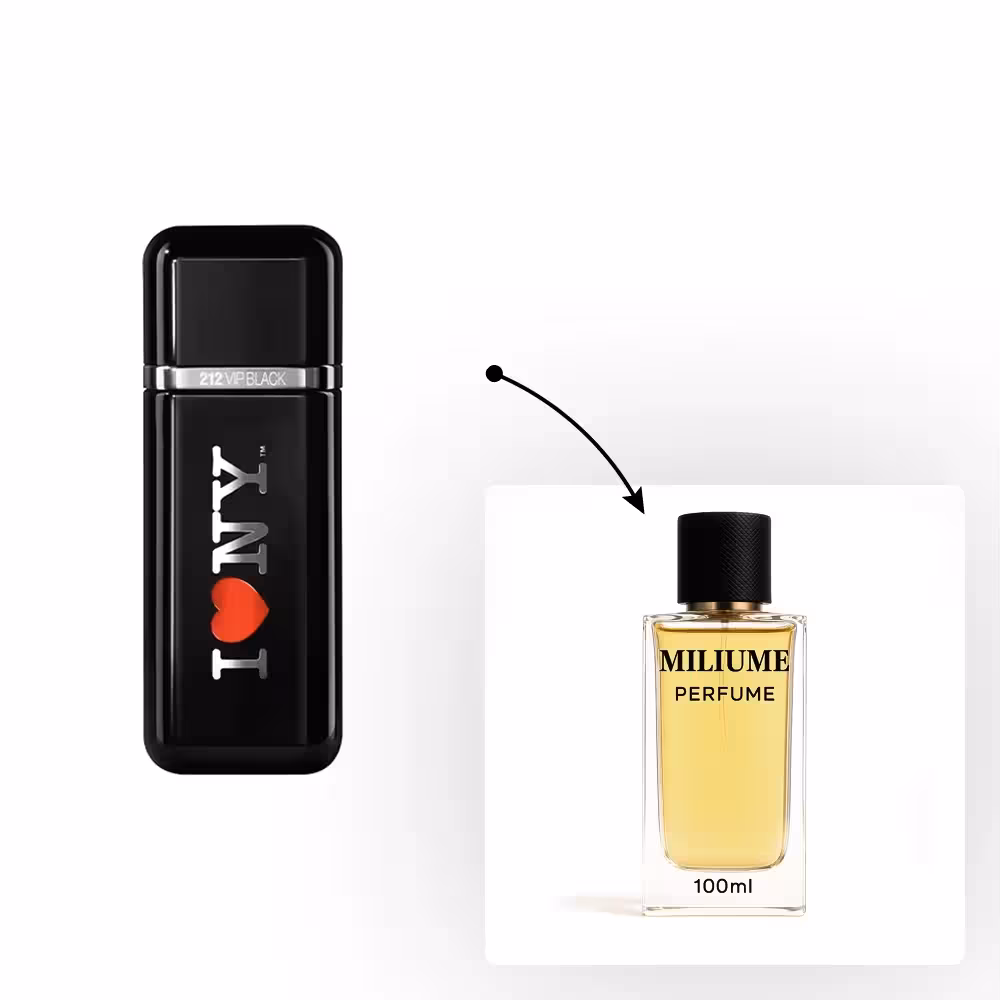 اسانس عطر Carolina Herrera 212 VIP Black NY برند sfa - کد 1781 - کارولینا هررا 212 وی آی پی بلک ان وای 100ML - میلیوم پرفیوم