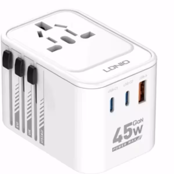 شارژر دیواری 45 وات الدینیو مدل Z8