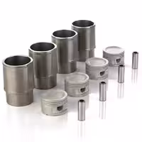 دست کامل چهارعددی(بوش پیستون گژن پین)(موتورXU7)شرکتی ایساکو 0410700798پژو 405