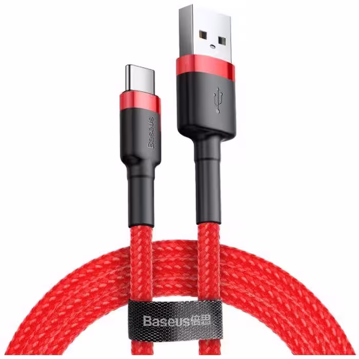 کابل شارژ کنفی USB به Type-C باسئوس مدل CATKLF-B09 طول 1 متر