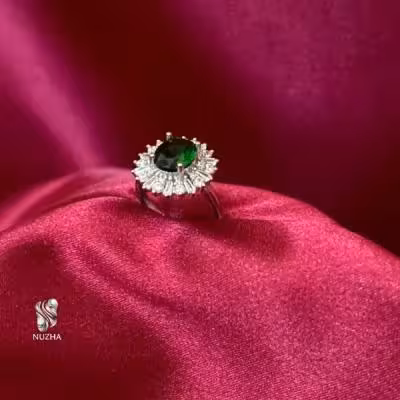 انگشترنقره زنانه کدanz1112