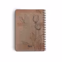 دفتر یادداشت 100برگ سیمی کرفت الیپون طرح 2