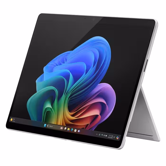 تبلت مایکروسافت 13 اینچ مدل Surface Pro 11 پردازنده Snapdragon X Elite 12-Core رم 16GB حافظه 512GB SSD گرافیک Adreno
