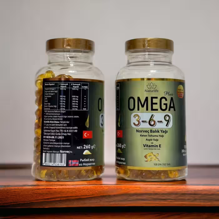 کپسول امگا پلاس نچورلایف 200 عددی