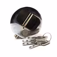 قفل کتابی مدل گرد فولادی | چاوه