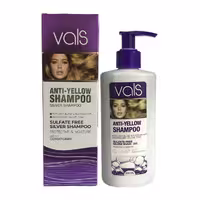 شامپو سیلور ضد زردی بدون سولفات والس حجم 200 میل | Anti Yellow Vals Shampoo