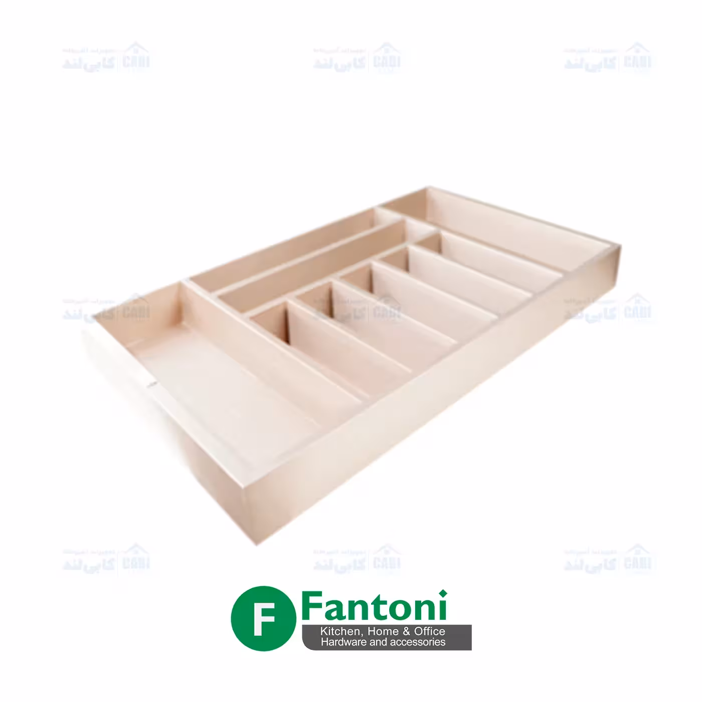 جای قاشق و چنگال چوبی رنگ رزگلد جهت یونیت فانتونی مدل O061 تا O063