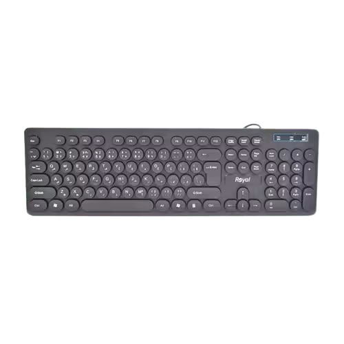 کیبورد سیم دار رویال مدل RK-376