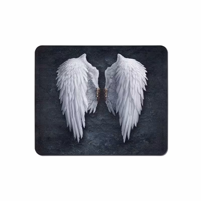 خرید و قیمت ماوس پد طرح بال سوخته کد 3742