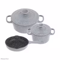 سرویس قابلمه 5 پارچه چدن نالینو مدل کودک