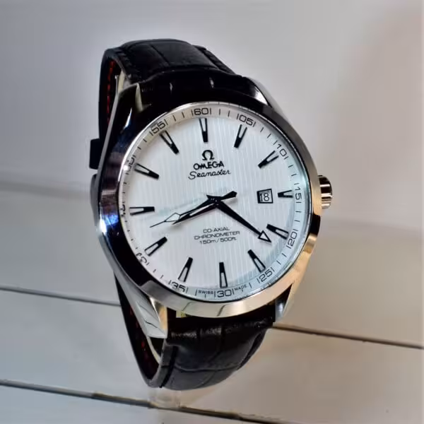 OMEGA SEAMASTER AUTOMATIC 500ft اومگا اتومات ،، شیشه شفاف سافایر کریستال ،، عقربه ها و نشانگرها فسفر