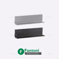 دستگیره پروفیلی مخفی L فرم زمینی 4800mm فانتونی L401 - L402