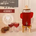 پاشا سازه  کلمن 3/5 لیتری طرح کاکتوس پایه چوبی  430061