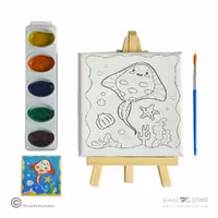 سه پایه فانتزی همراه با بوم10*10 و آبرنگ ART PRO