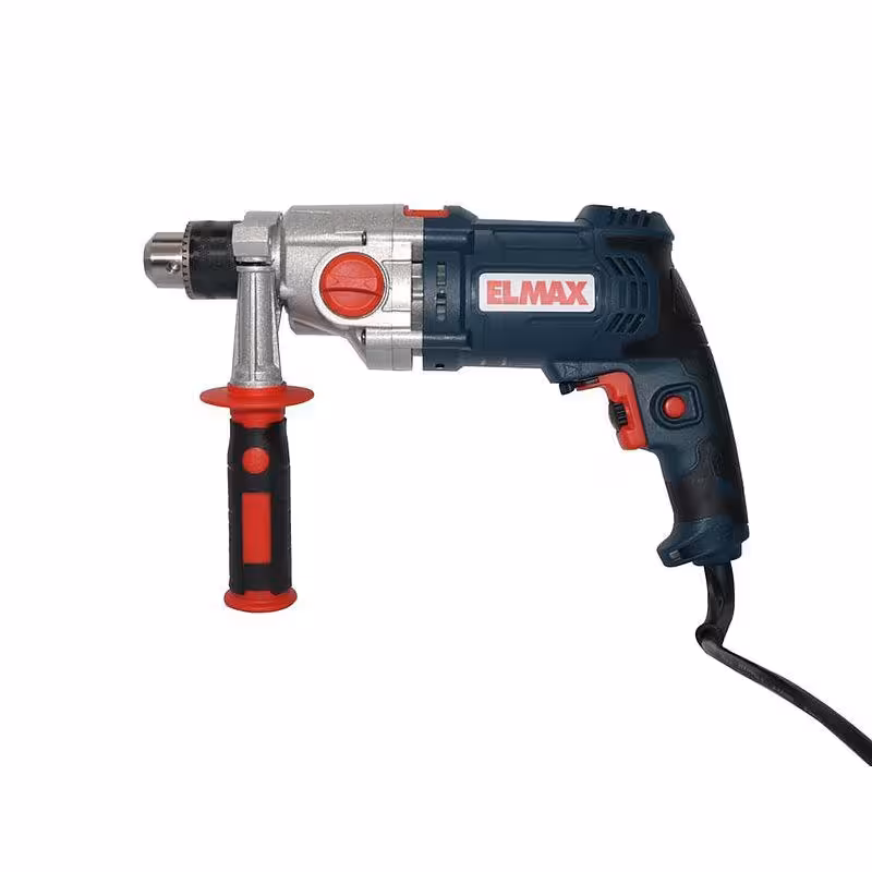 دریل چکشی 13 میلی‌متر 1050 وات گیربکسی المکس I.D 162