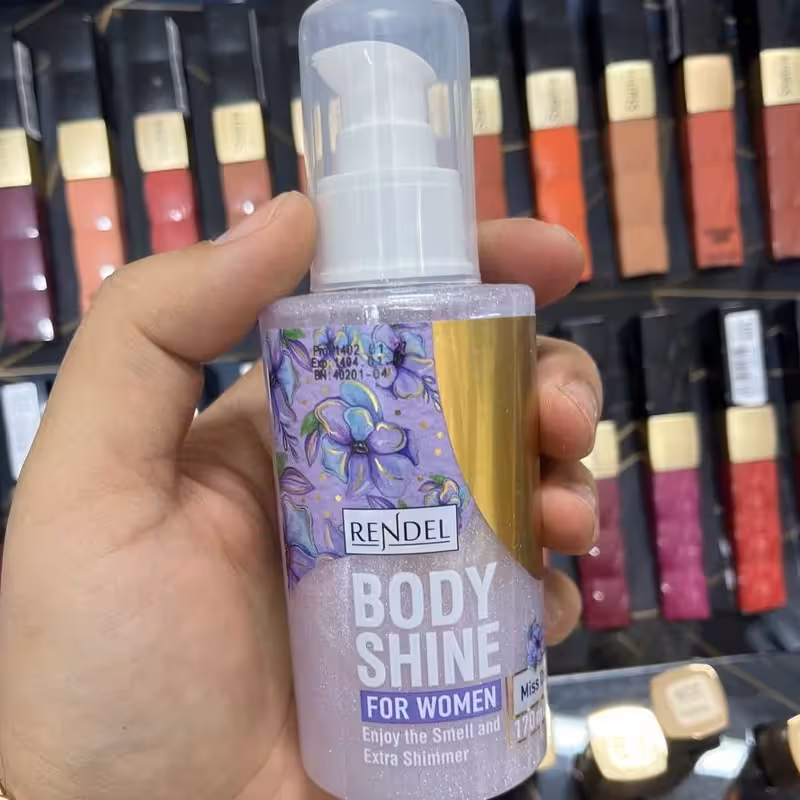 بادی اسپلش زنانه رندل RENDEL سری بادی شاین مدل میس دیور حجم 170 میلی لیتر رایحه معتدل | amazonchi