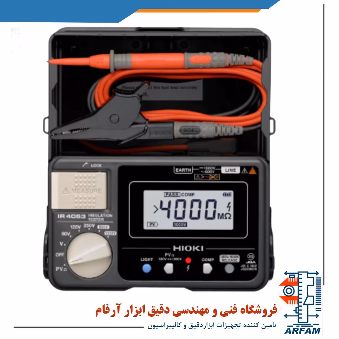 میگر 1000 ولت دیجیتال HIOKI IR4053-10