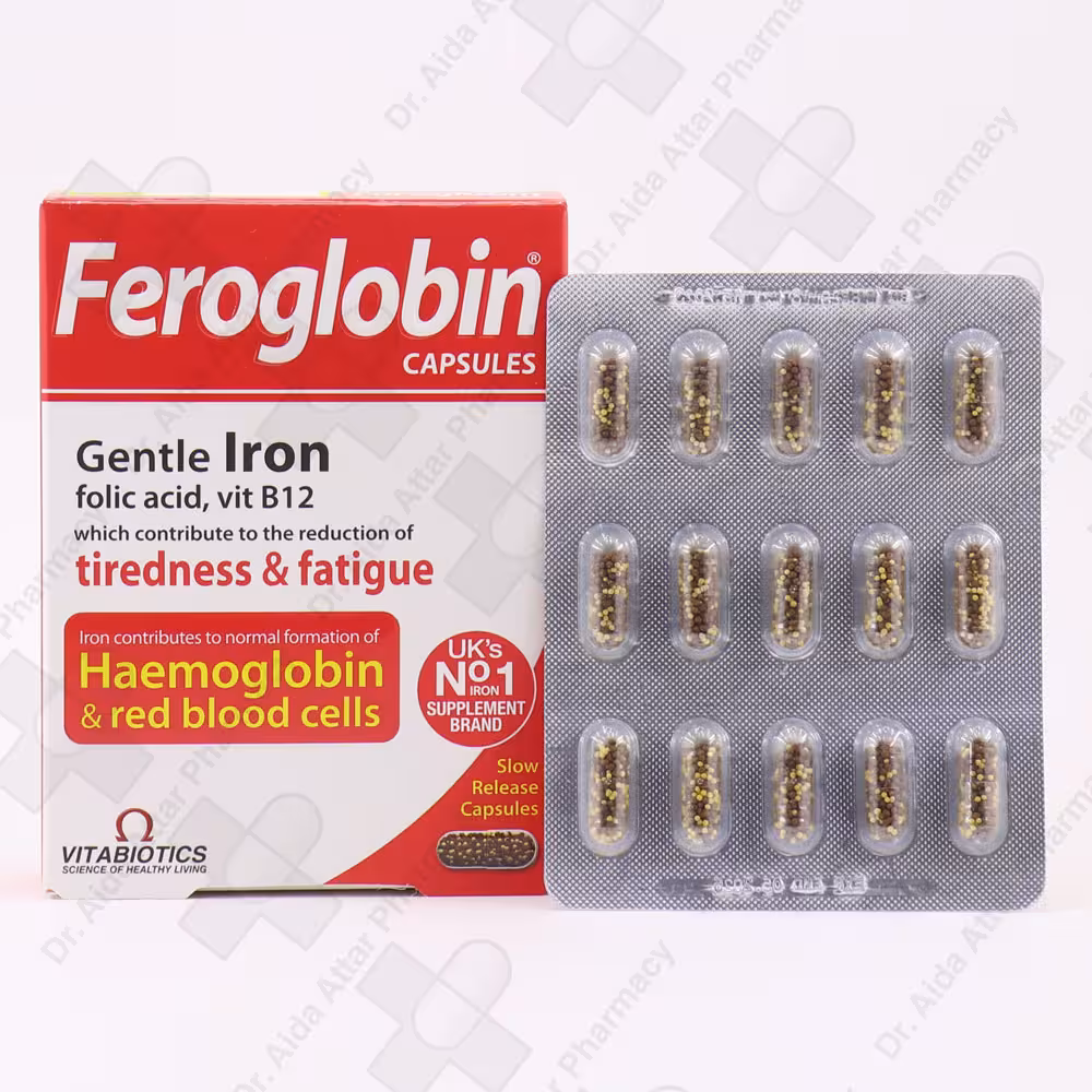 کپسول فروگلوبین ب 12 ویتابیوتیکس 30 عددی