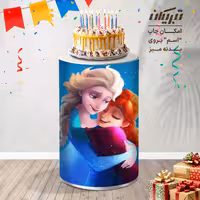 میز تولد کارتون فروزن