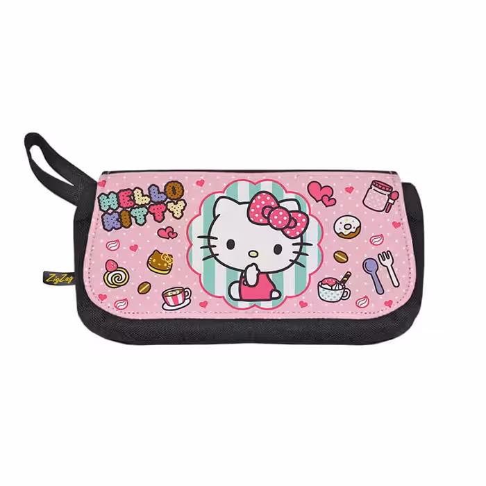 خرید و قیمت جامدادی زیگ زاگ طرح هلو کیتی کد 6808