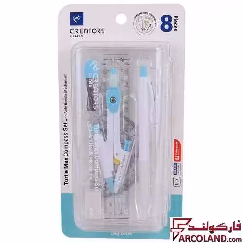 ست پرگار 8 تکه ترتل کریتورز کلاس Creators Class CCTMC7