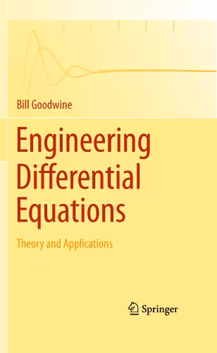 خرید و دانلود نسخه کامل کتاب Engineering differential equations: Theory and applications