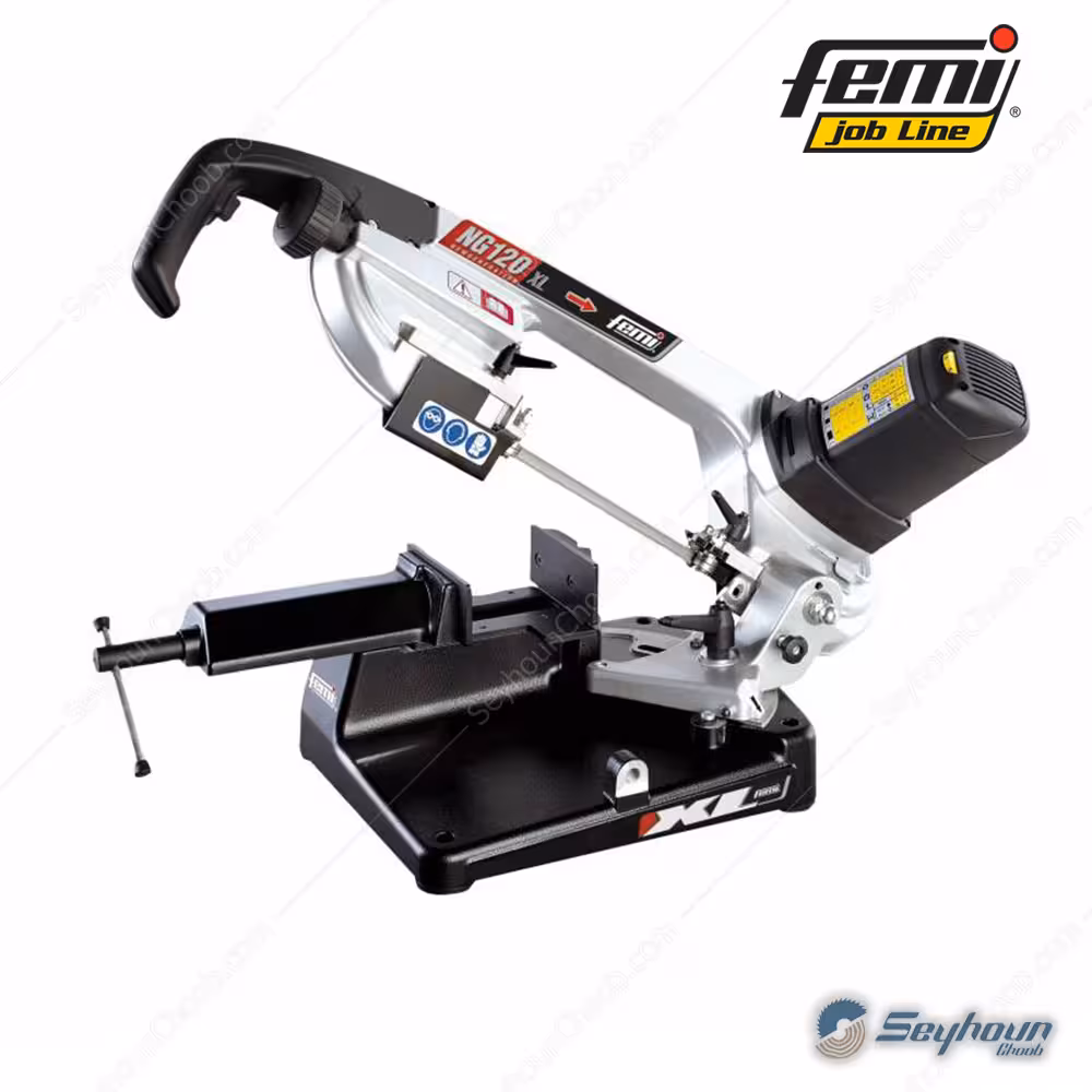 اره نواری فلز بر مدل 8485022 - FEMI NG120XL با 120 میلی متری 1300 وات فمی