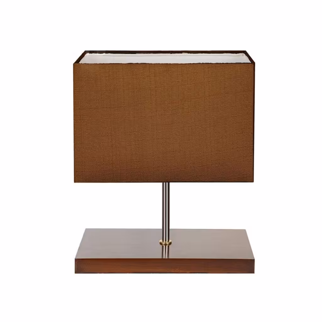 آباژور رومیزی چوبی چشمه نور مدل MT7037/BR