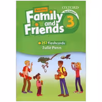Family and Friends 3 2nd Flash Cards (فلش کارت)