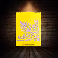 شابلون استنسیل ابعاد 35*25 کد HND 76