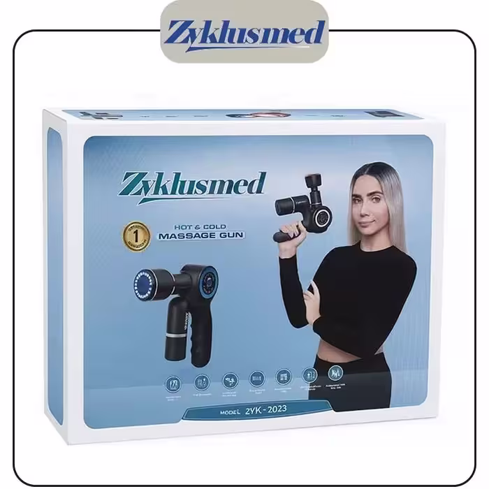ماساژور تفنگی زیکلاس مد مدل ZYK-2023 با قابلیت گرمایش و سرمایش