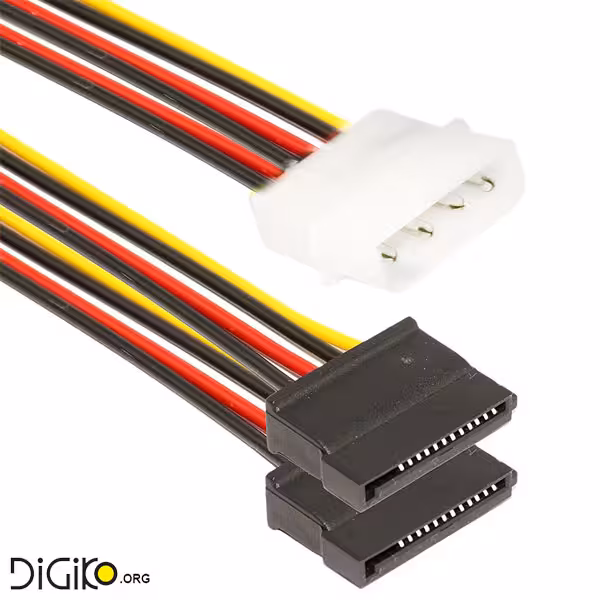 کابل تبدیل 1 به 2 برق IDE به SATA