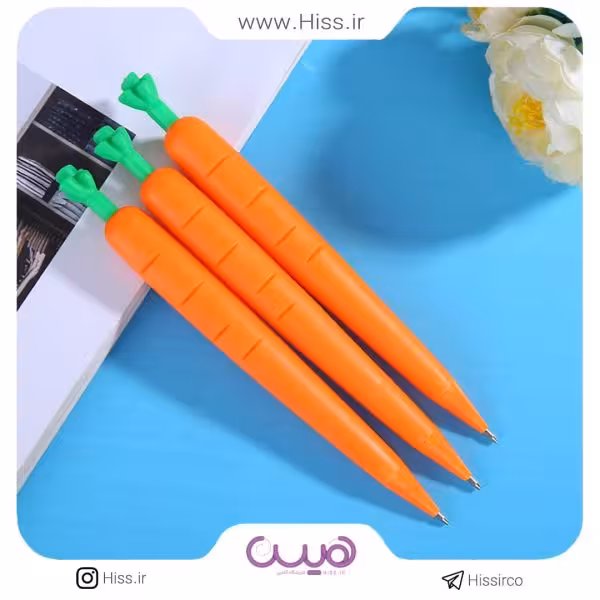 اتود سیلیکونی طرح هویج (0.7)