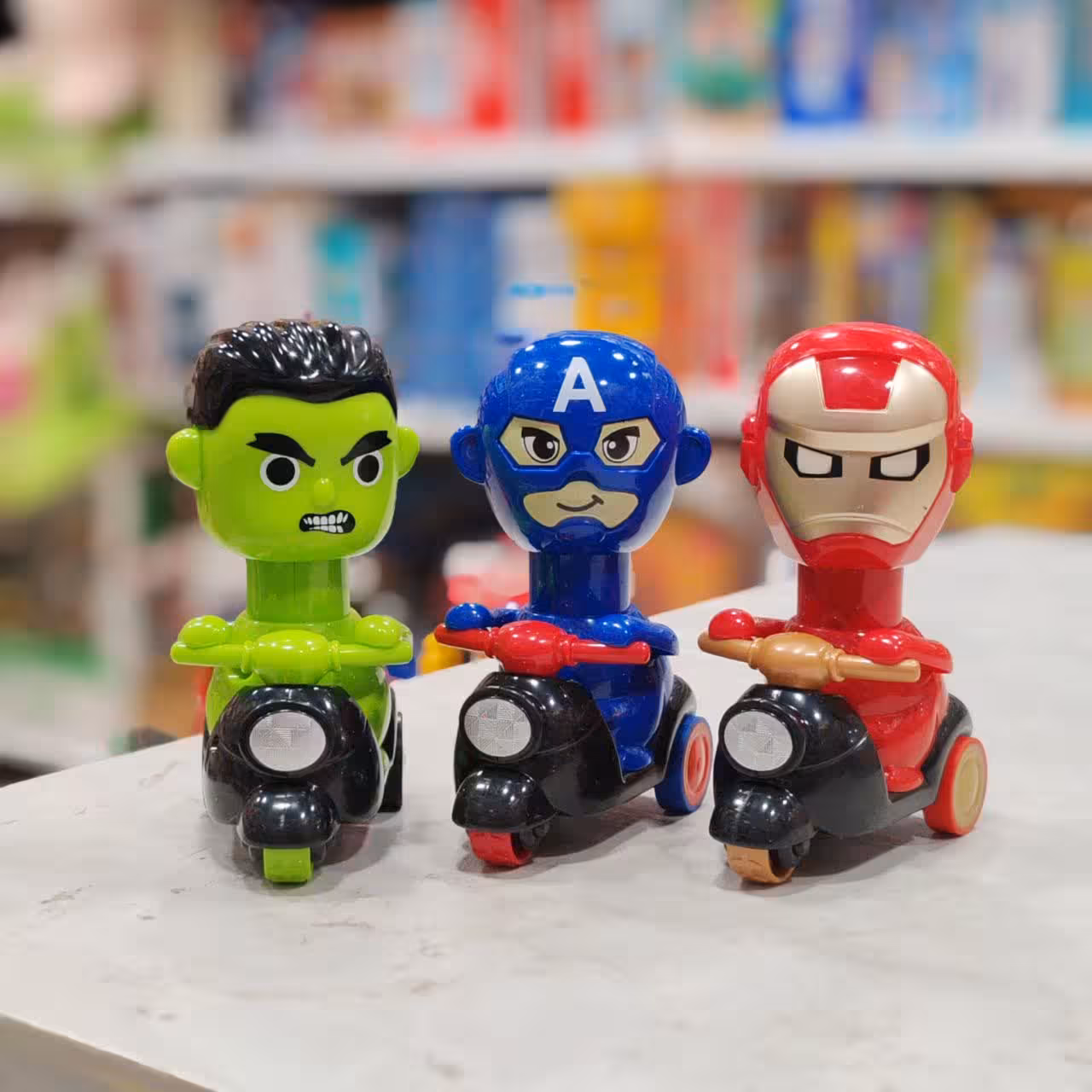 اسباب بازی فشاری شخصیت قهرمانان وارداتی9در11سانت