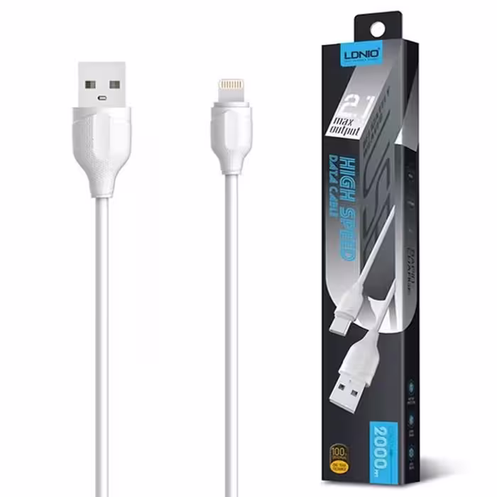 کابل تبدیل USB به لایتنینگ الدینیو مدل LS372
