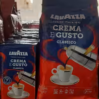قهوه لاوازا کرم گوستو 1000 گرمی crema e gusto
