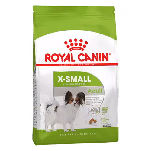 غذای خشک سگ نژاد کوچک رویال کنین Royal Canin Adult X-Small وزن 1.5 کیلوگرم