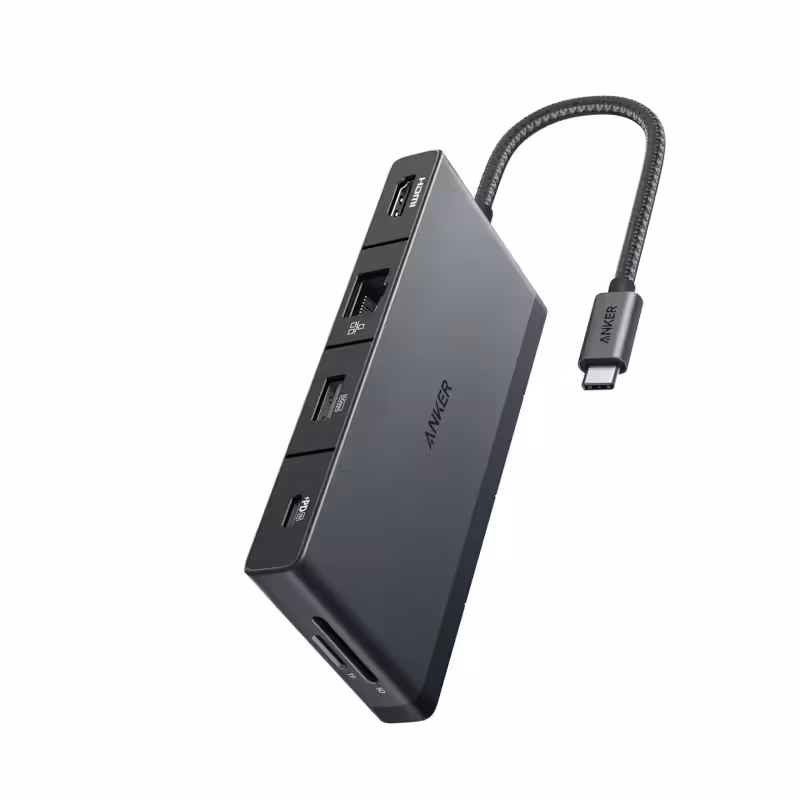 هاب 9 پورت انکر مدل Anker 552 USB-C Hub (9-in-1, 4K HDMI) A8373H11