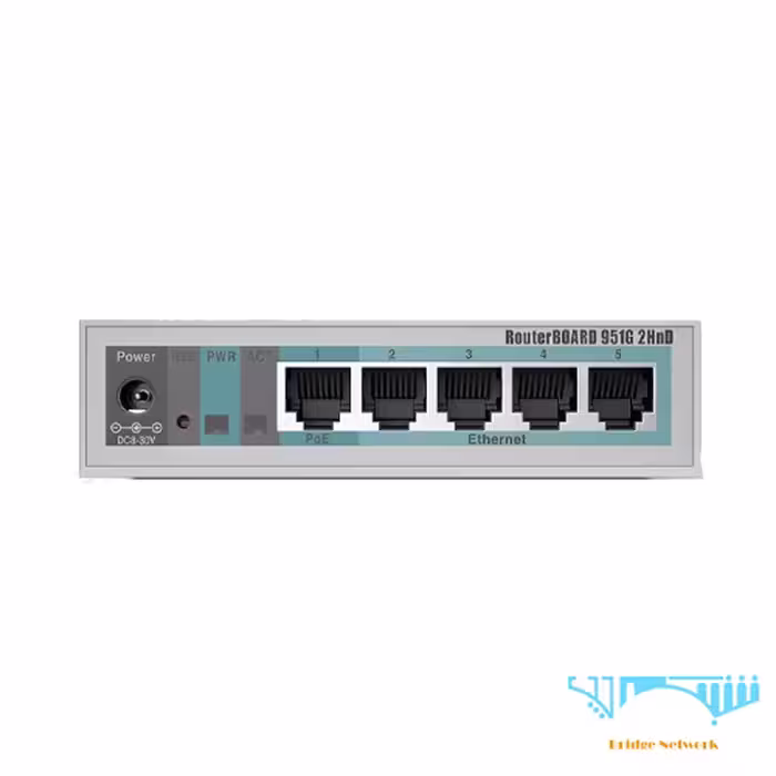 روتر بی سیم میکروتیک مدل RB951G-2HnDmikrotik router  RB951G-2HnD