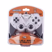 دسته بازی شوک دار Macher مدل MR-59 - سفید - RYL