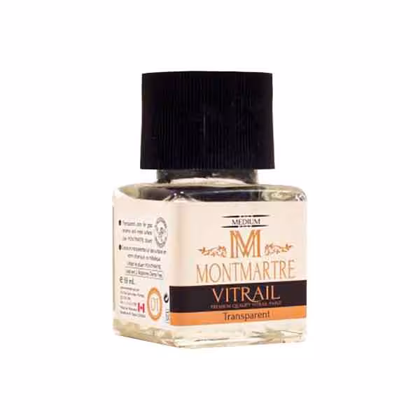 رنگ ویترای مونمارت کد 01 حجم 55 میلی لیتر (transparent)