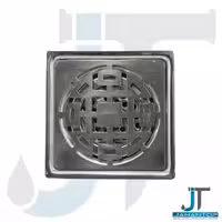 کفشور 10*10 استیل براق جلسومینا (505S)