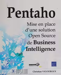 خرید و دانلود نسخه کامل کتاب Pentaho mise en place d'une solution Open Source de Business