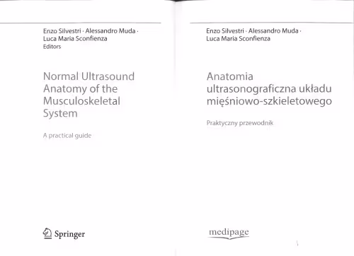 خرید و دانلود نسخه کامل کتاب Anatomia ultrasonograficzna układu mięśniowo-szkieletowego