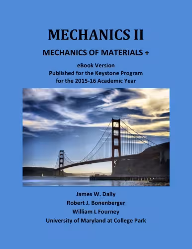 خرید و دانلود نسخه کامل کتاب MECHANICS II MECHANICS OF MATERIALS