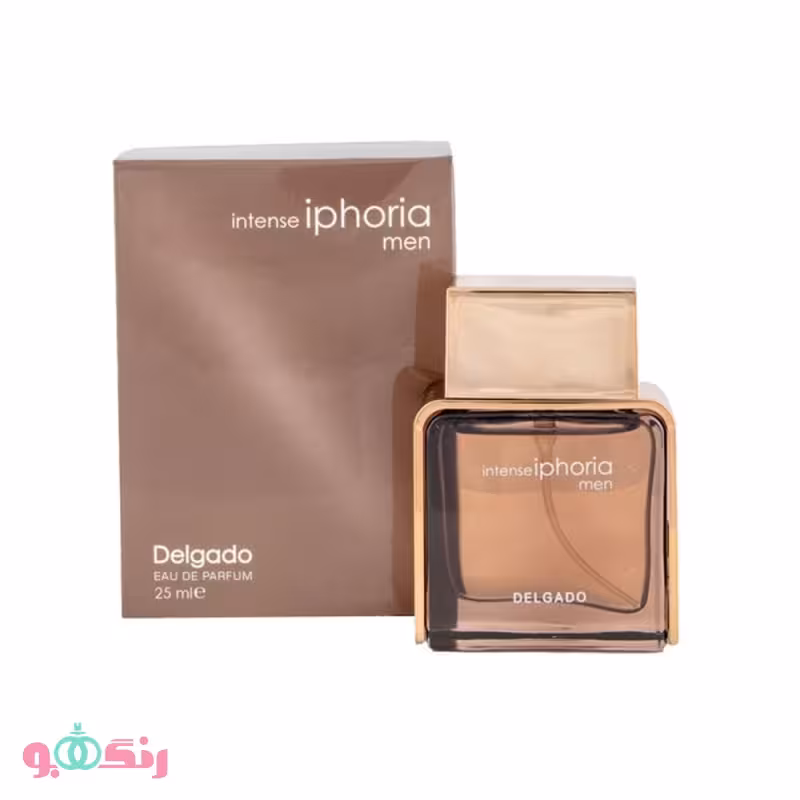 ادکلن ایفوریا اینتنس مردانه Intense Iphoria Men اماراتی برند دلگادو 25 میلی لیتر